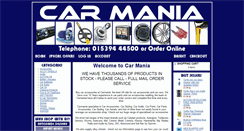 Desktop Screenshot of carmaniaonline.co.uk